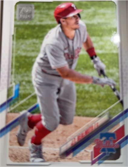 2021 Topps #611 J.T. Realmuto Philadelphia Phillies — front