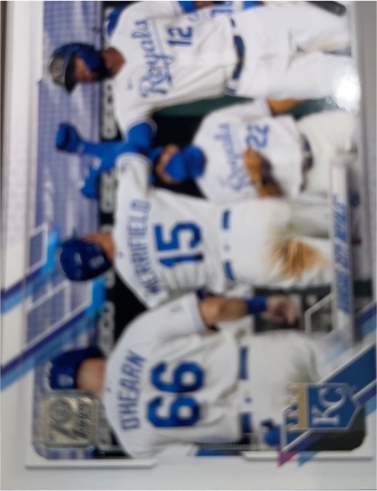 2021 Topps #608 Kansas City Royals Team Card — front