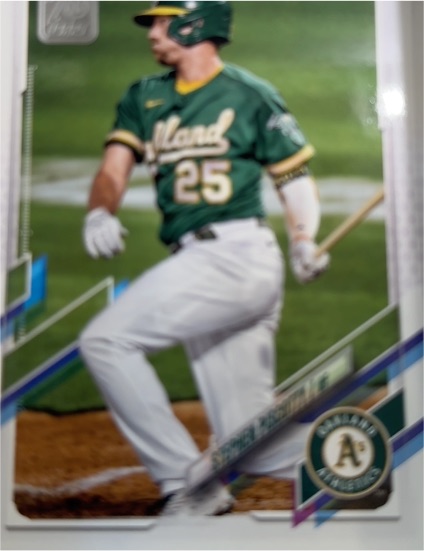 2021 Topps #607 Stephen Piscotty — front