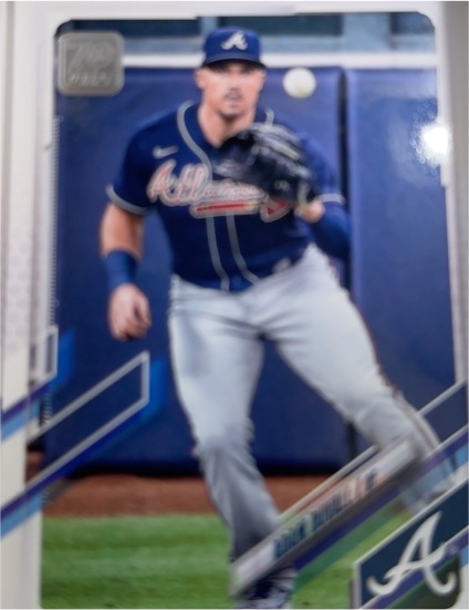 2021 Topps #601 Adam Duvall — front