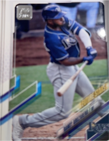 2021 Topps #600 Randy Arozarena Future Stars Tampa Bay Rays — front