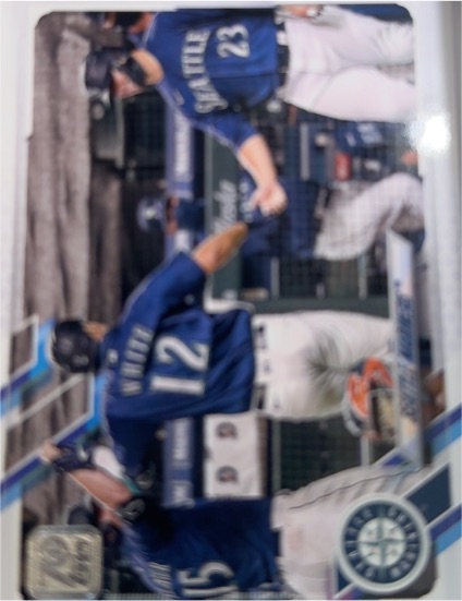 2021 Topps #599 Seattle Mariners — front
