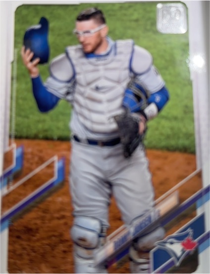 2021 Topps #597 Danny Jansen — front
