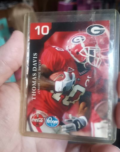 2000 Unknown #10 Thomas Davis — front