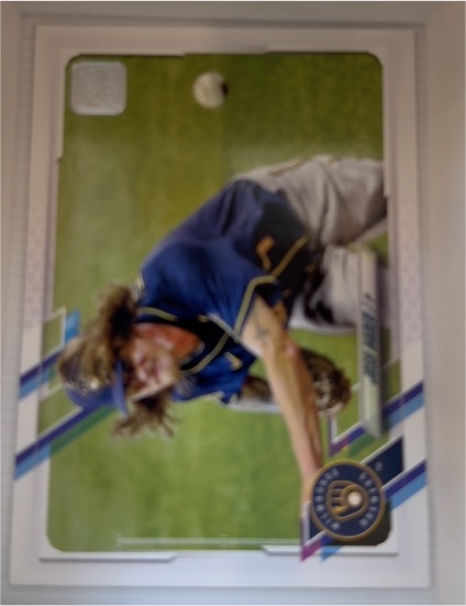 2021 Topps #596 Josh Hader Milwaukee Brewers — front