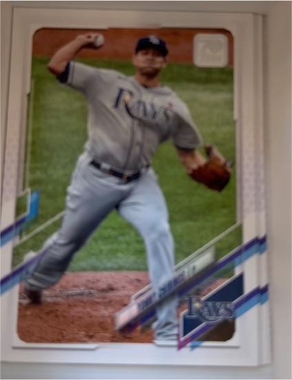 2021 Topps #592 Yonny Chirinos — front