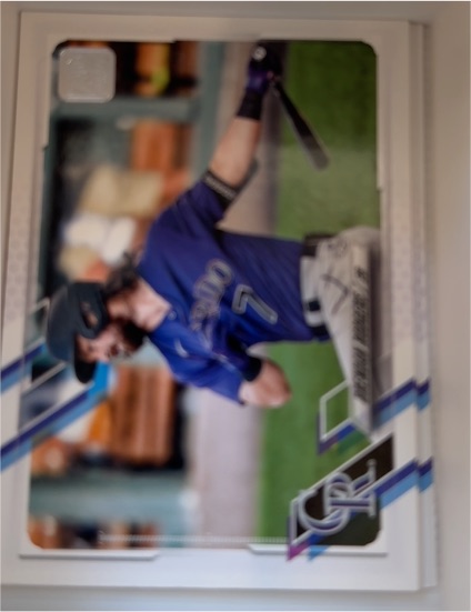 2021 Topps #591 Brendan Rodgers — front