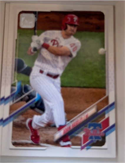 2021 Topps #590 Adam Haseley — front