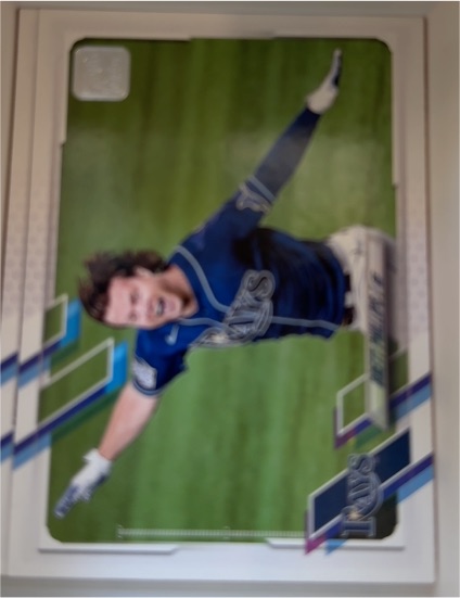2021 Topps #586 Brett Phillips — front