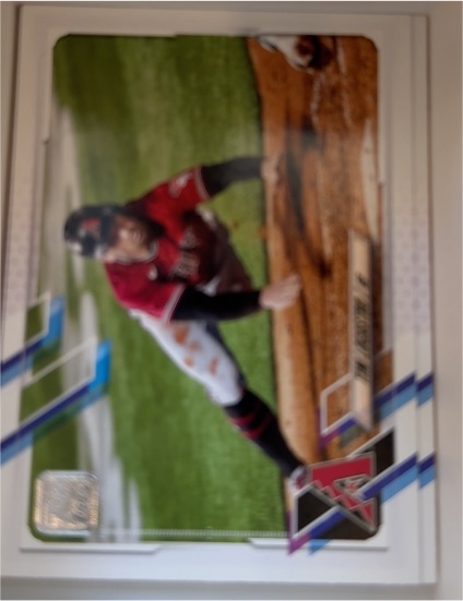 2021 Topps #585 Tim Locastro — front