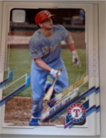2021 Topps #583 Nick Solak — front