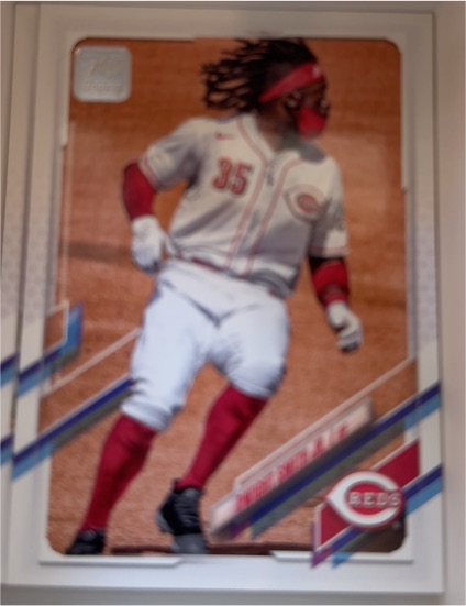2021 Topps #582 Dwight Smith Jr. Cincinnati Reds — front