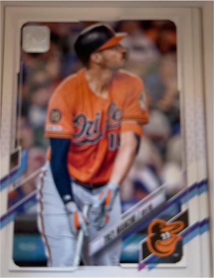 2021 Topps #573 Trey Mancini — front