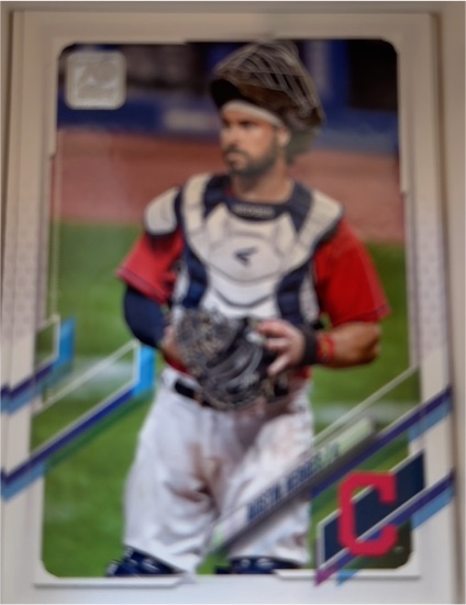 2021 Topps #572 Austin Hedges — front