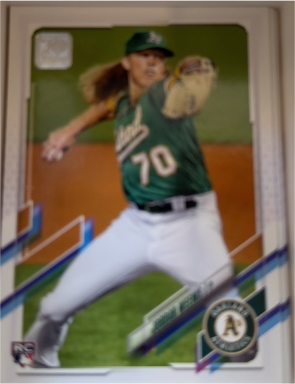 2021 Topps #570 Jordan Weems — front