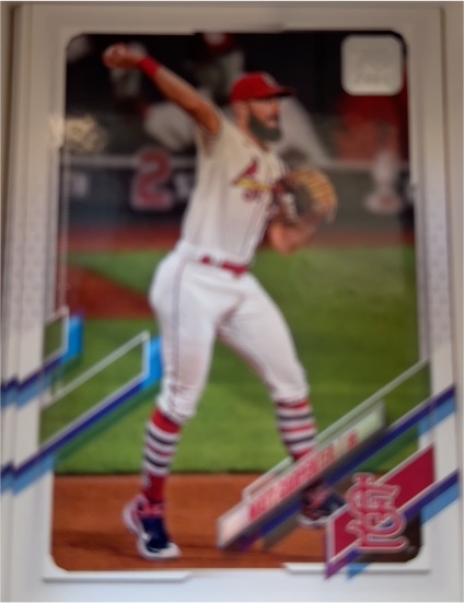 2021 Topps #566 Matt Carpenter — front