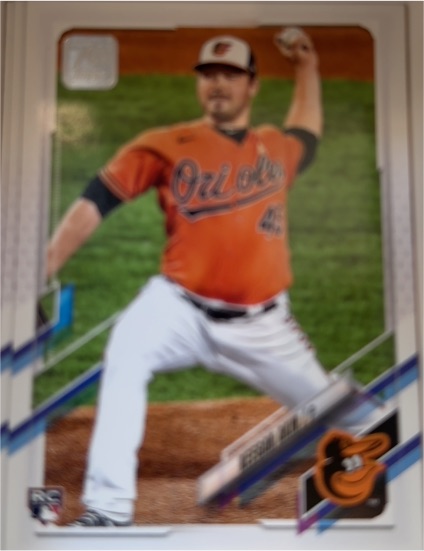 2021 Topps #562 Keegan Akin — front