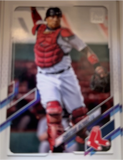 2021 Topps #557 Christian Vazquez — front