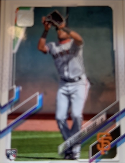 2021 Topps #548 Luis Alexander Basabe — front