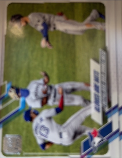 2021 Topps #539 Gloves are Hats Toronto Blue Jays — front
