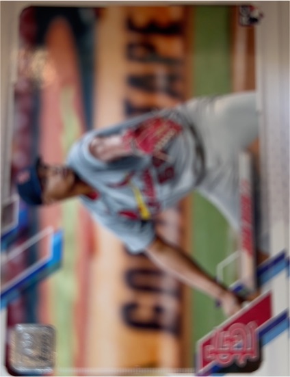 2021 Topps #535 Johan Oviedo — front