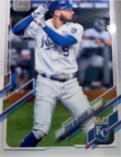 2021 Topps #606 Ryan McBroom Royals — front