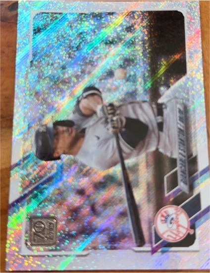 2021 Topps #642 Giancarlo Stanton — front