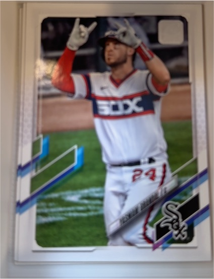 2021 Topps #524 Yasmani Grandal Chicago White Sox — front
