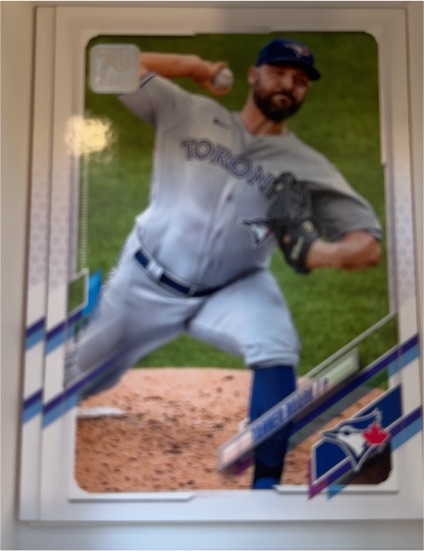 2021 Topps #522 Tanner Roark Toronto Blue Jays — front