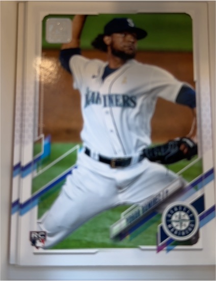 2021 Topps #519 Yohan Ramirez — front
