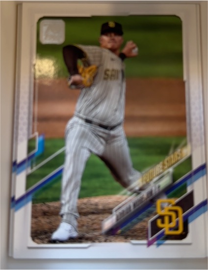 2021 Topps #518 Adrian Morejon — front