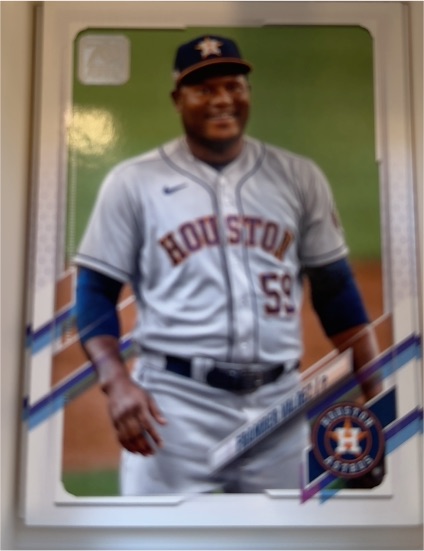2021 Topps #514 Framber Valdez — front