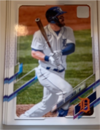 2021 Topps #509 Robbie Grossman Detroit Tigers — front