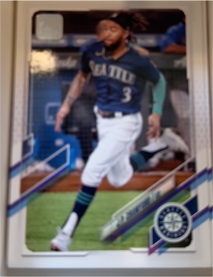 2021 Topps #506 J.P. Crawford Seattle Mariners — front