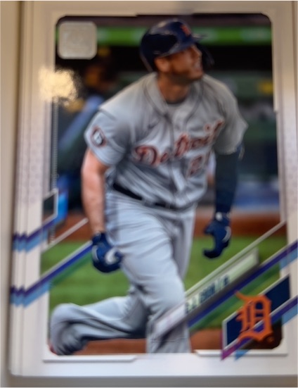 2021 Topps #504 C.J. Cron Detroit Tigers — front