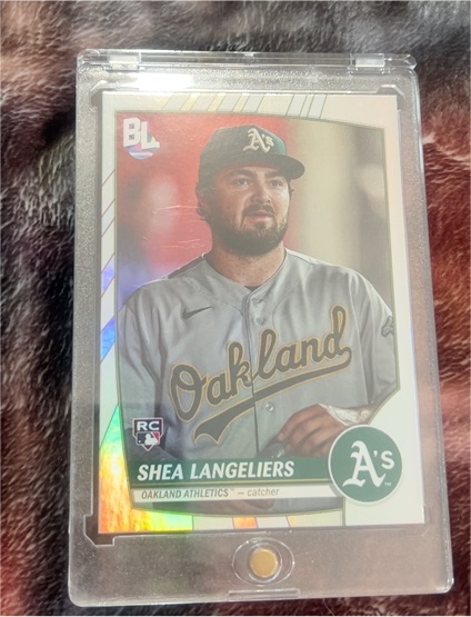 2023 Topps Big League #212 Shea Langeliers — front