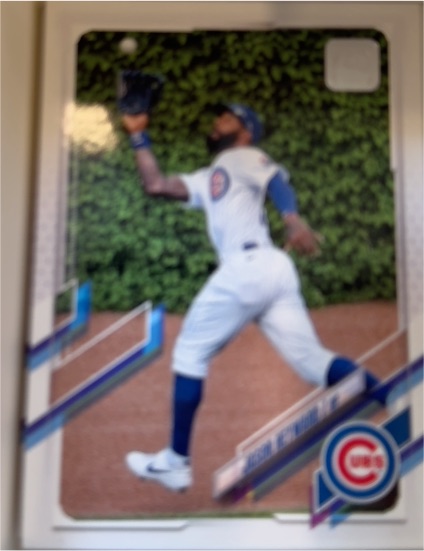 2021 Topps #501 Jason Heyward Chicago Cubs — front