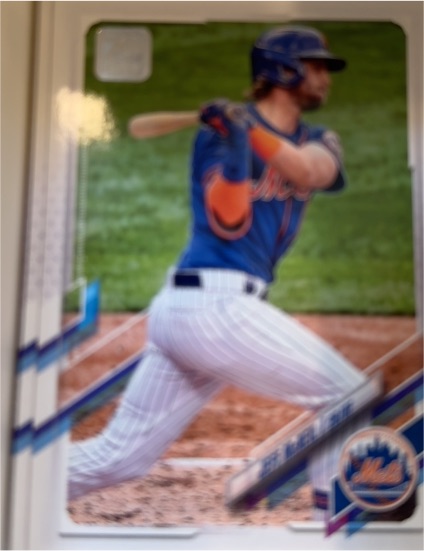 2021 Topps Chrome #214 Jeff McNeil — front