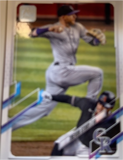 2021 Topps Chrome #158 Trevor Story — front