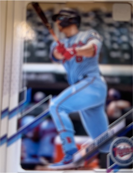 2017 Topps Chrome #121 Carlos Santana — front