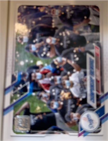 2021 Topps #490 Championship Fireworks Mookie Betts — front
