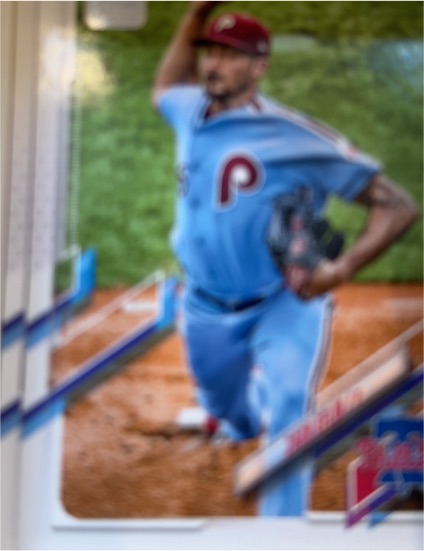 2021 Topps #460 Zach Eflin Philadelphia Phillies — front