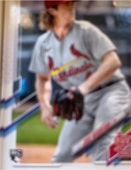 2021 Topps #451 Jake Woodford — front