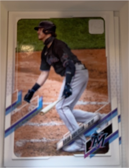 2021 Topps #439 Brian Anderson Miami Marlins — front