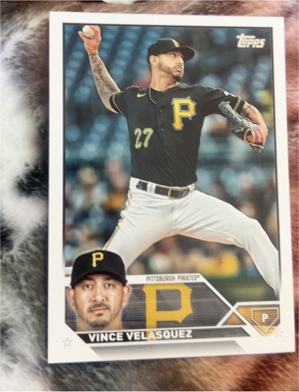 2023 Topps Update #US243 Vince Velasquez — front