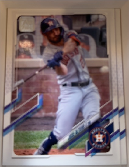 2021 Topps #432 Jose Altuve Houston Astros — front