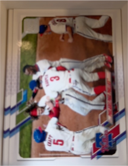 2021 Topps #428 Philadelphia Phillies Team Card — front