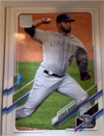2021 Topps #424 German Marquez — front