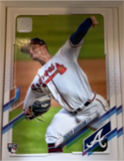 2021 Topps #423 Tucker Davidson — front