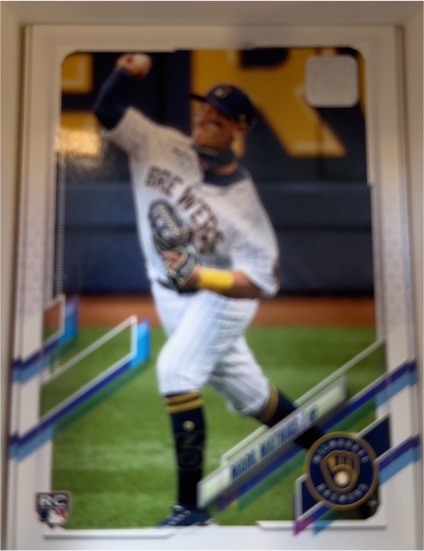 2021 Topps #421 Mark Mathias — front